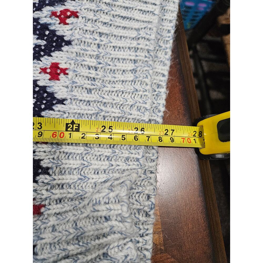 Vintage 90's Christopher Rand Acrylic Sweater Grandpa Grandpacore Size L - Picture 16 of 16